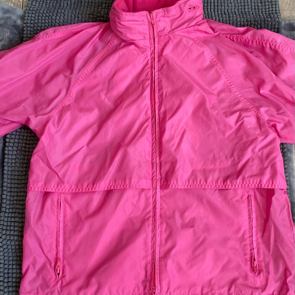 Vintage Pink windbreaker jacket